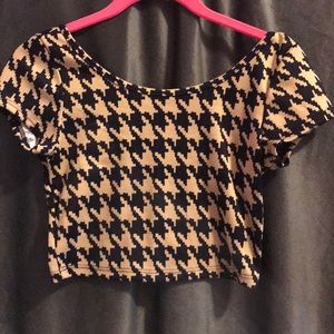 Geometric Crop with with dipping back. OFFERS